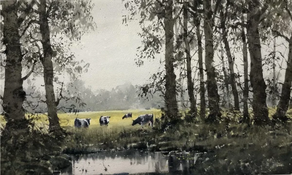 Online Watercolor Workshop With Amid el Haddad (Wed., April 16) - Image 2
